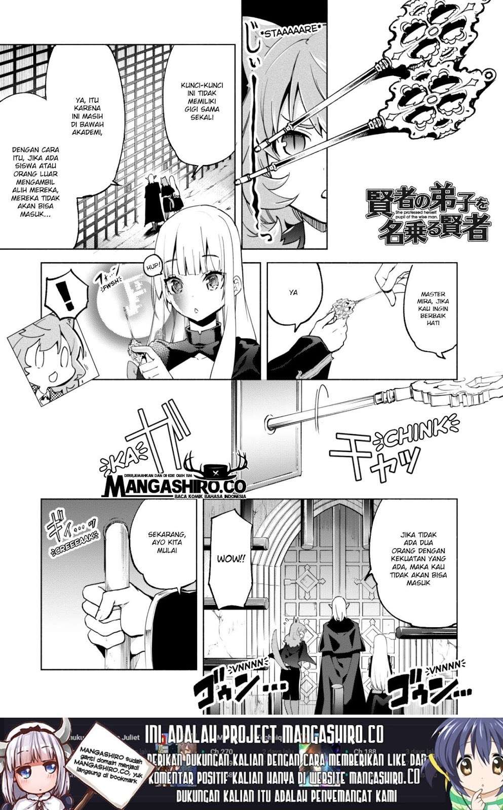Manga Kenja No Deshi Wo Nanoru Kenja Chapter 37 gambar nomor 2