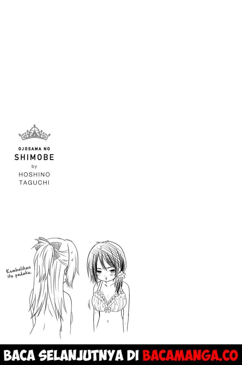 Ojousama no Shimobe Chapter 37 Gambar 21