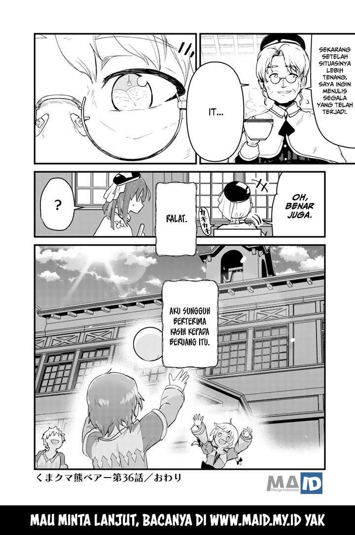 Kuma Kuma Kuma Bear Chapter 36 Gambar 20