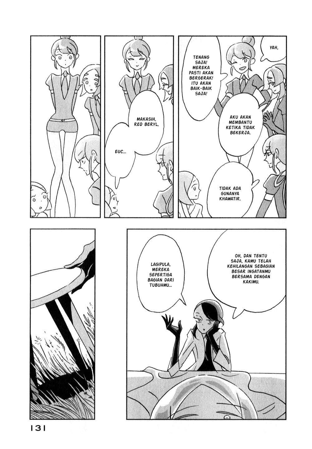 Houseki no Kuni Chapter 11 Gambar 23