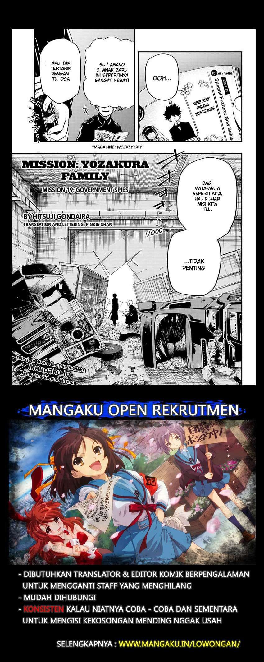 Manga Mission: Yozakura Family Chapter 19 gambar nomor 2