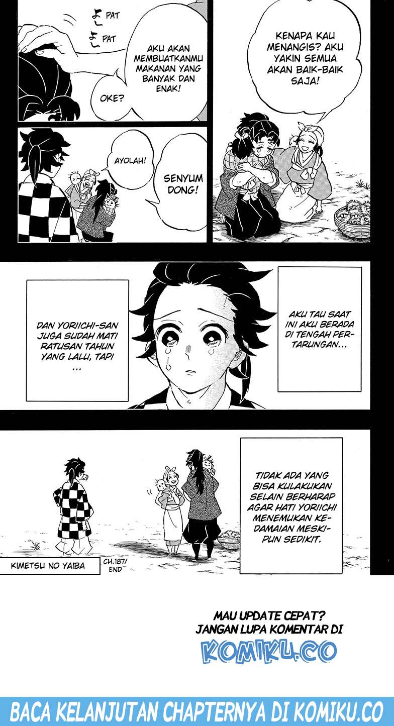 Kimetsu no Yaiba Chapter 187 Gambar 20