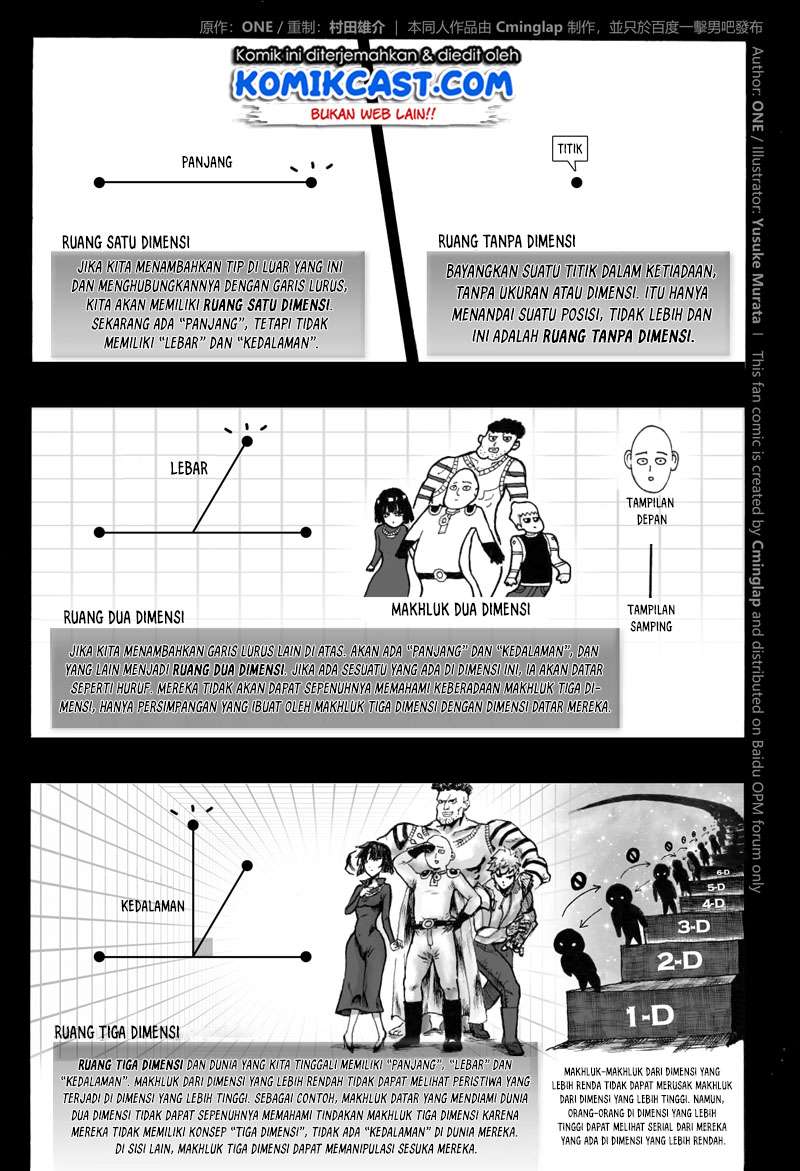 Onepunchman Saitama vs God Chapter 03.1 Gambar 13
