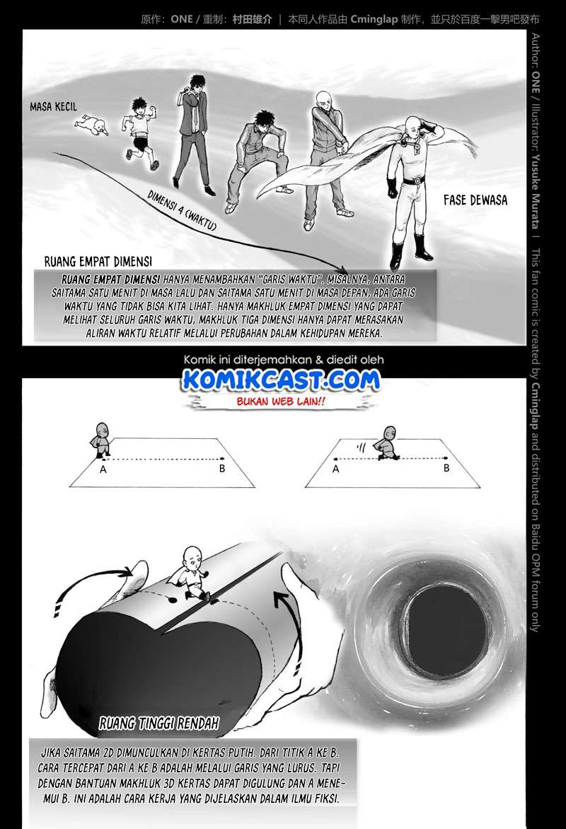 Onepunchman Saitama vs God Chapter 03.1 Gambar 14
