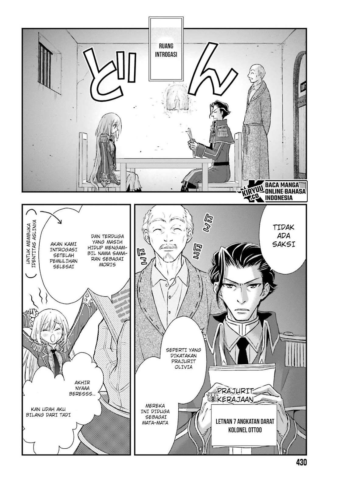 Shinigami ni Sodaterareta Shoujo wa Shikkoku no Tsurugi wo Mune ni Idaku Chapter 03 Gambar 4