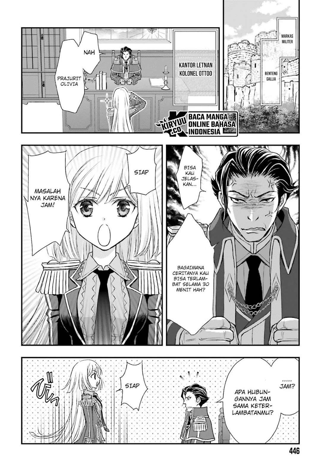 Shinigami ni Sodaterareta Shoujo wa Shikkoku no Tsurugi wo Mune ni Idaku Chapter 03 Gambar 20