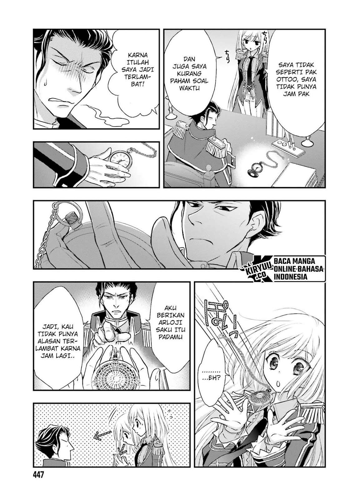 Shinigami ni Sodaterareta Shoujo wa Shikkoku no Tsurugi wo Mune ni Idaku Chapter 03 Gambar 21