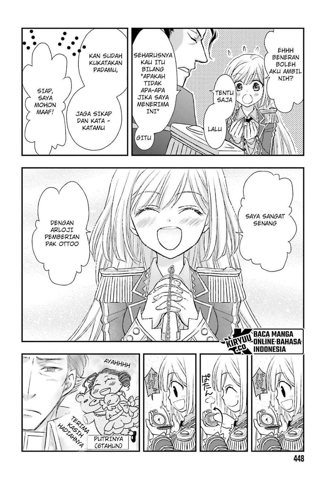 Shinigami ni Sodaterareta Shoujo wa Shikkoku no Tsurugi wo Mune ni Idaku Chapter 03 Gambar 22