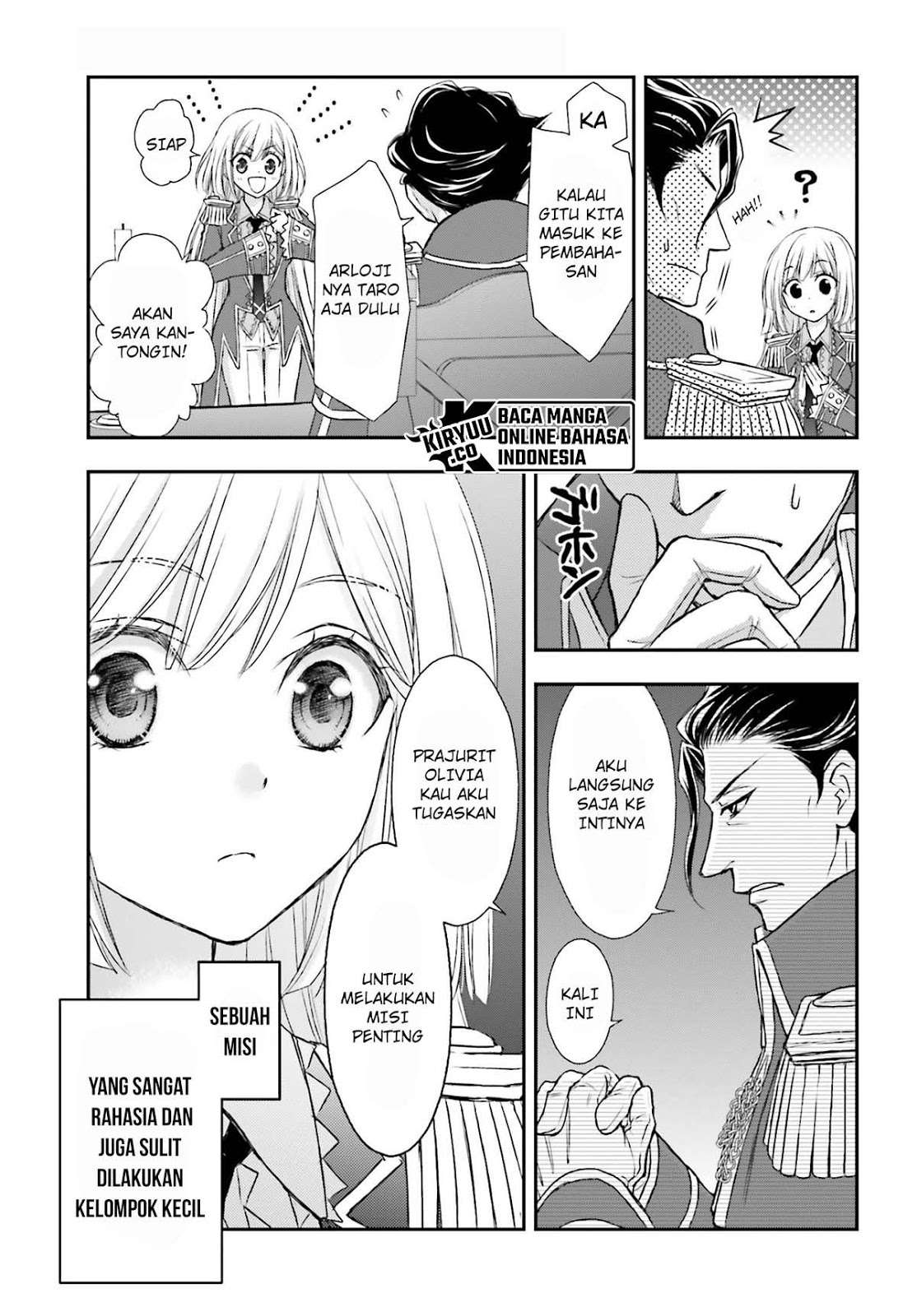 Shinigami ni Sodaterareta Shoujo wa Shikkoku no Tsurugi wo Mune ni Idaku Chapter 03 Gambar 23