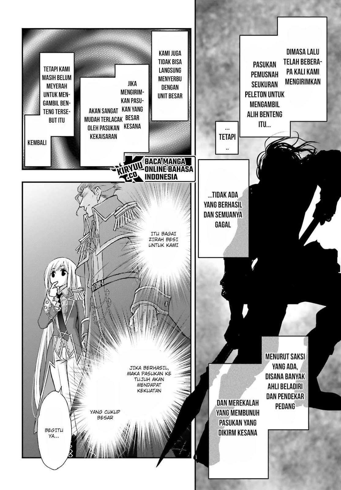 Shinigami ni Sodaterareta Shoujo wa Shikkoku no Tsurugi wo Mune ni Idaku Chapter 03 Gambar 26