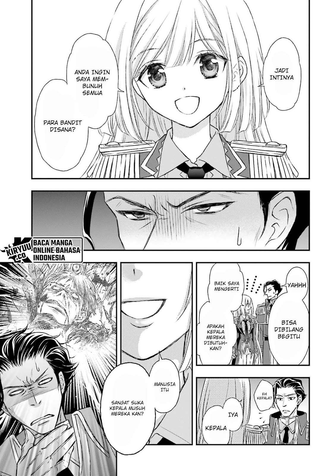 Shinigami ni Sodaterareta Shoujo wa Shikkoku no Tsurugi wo Mune ni Idaku Chapter 03 Gambar 27