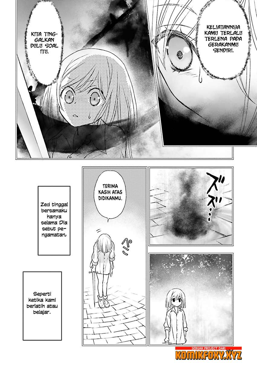 Shinigami ni Sodaterareta Shoujo wa Shikkoku no Tsurugi wo Mune ni Idaku Chapter 02 Gambar 5