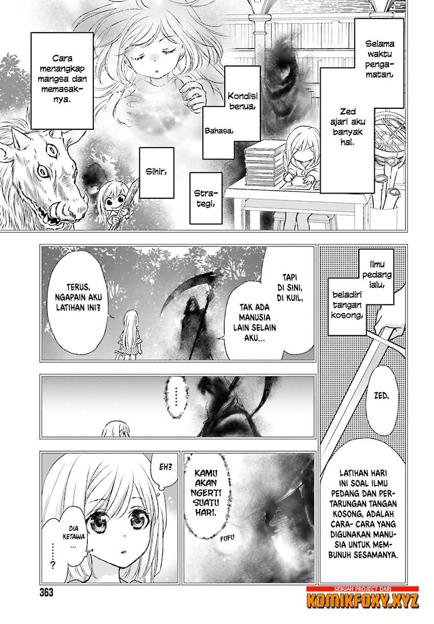 Shinigami ni Sodaterareta Shoujo wa Shikkoku no Tsurugi wo Mune ni Idaku Chapter 02 Gambar 6