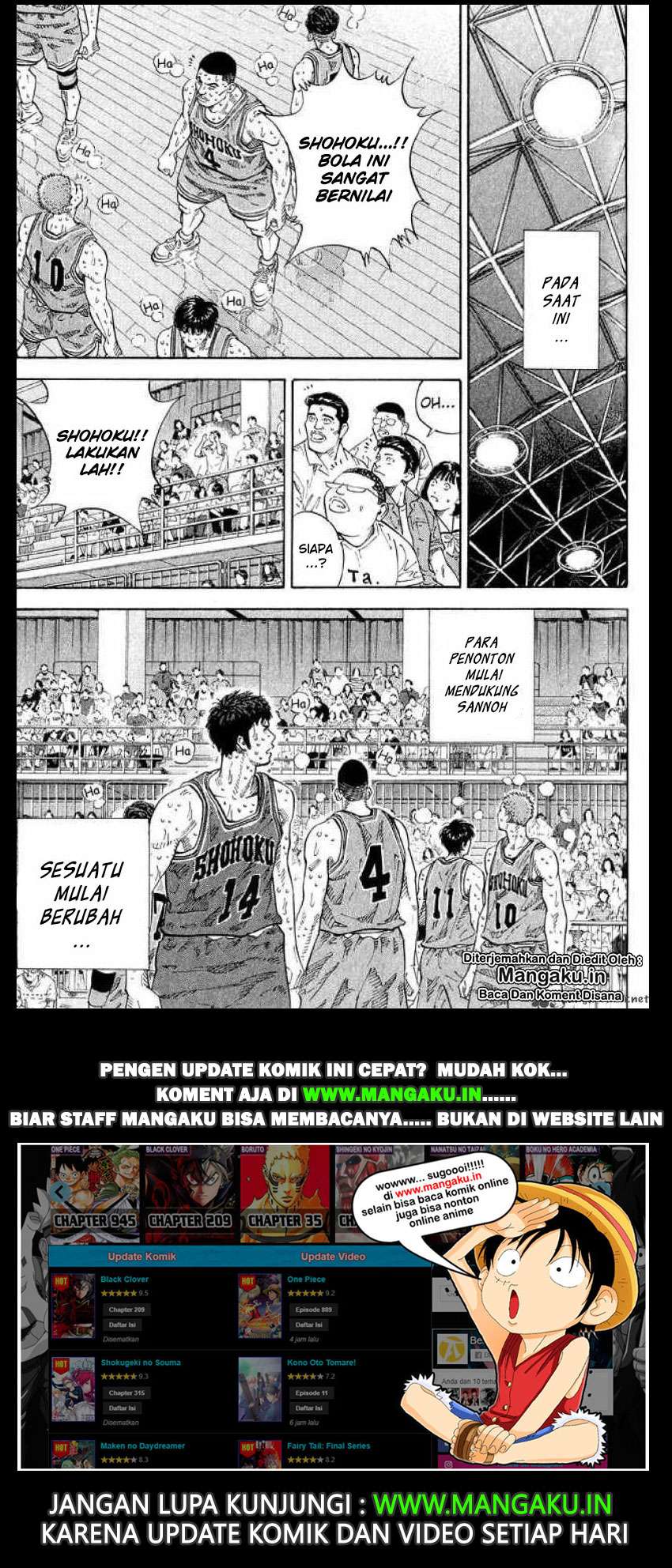 Slam Dunk Chapter 264 Gambar 20