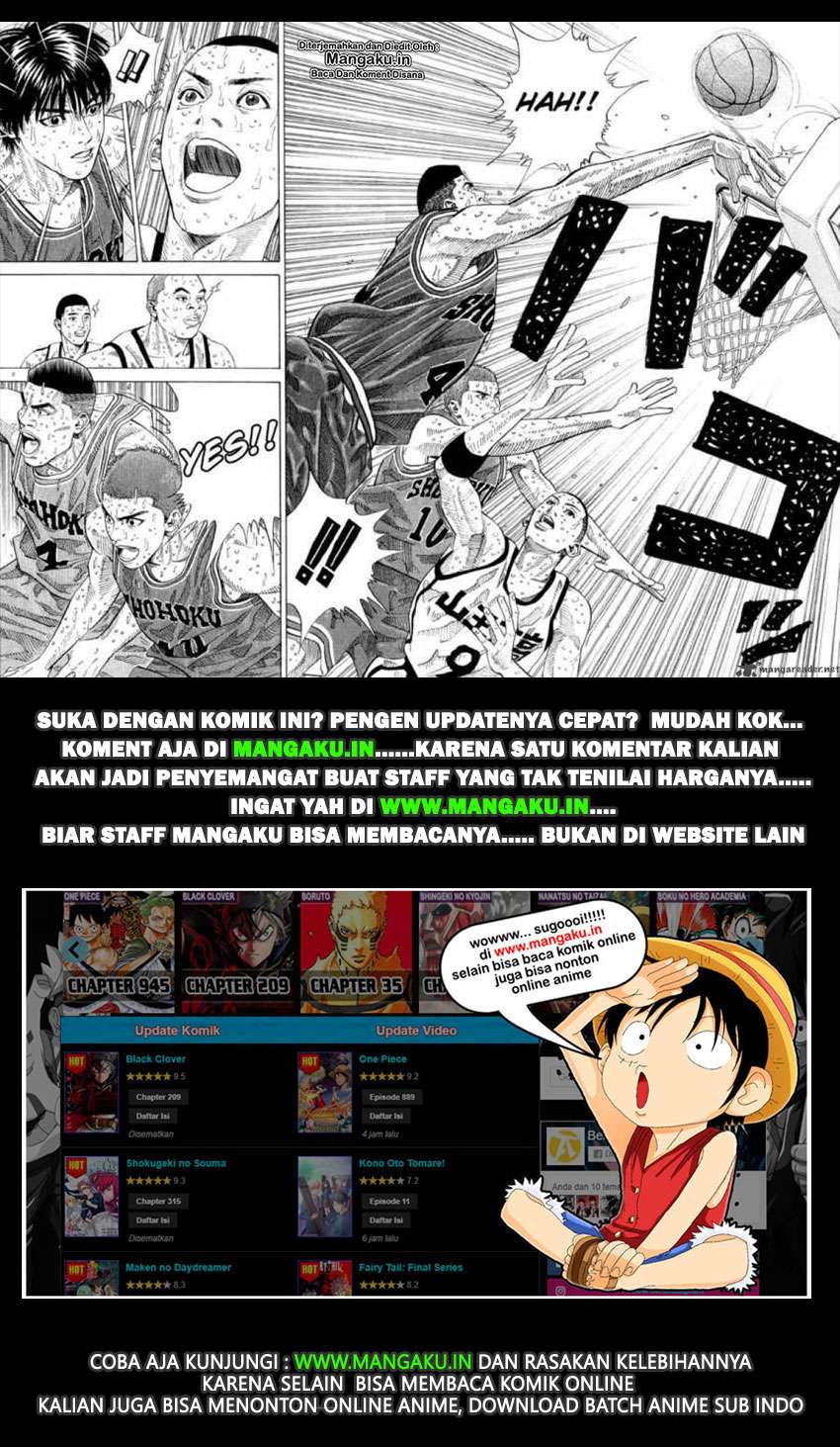Slam Dunk Chapter 263 Gambar 17