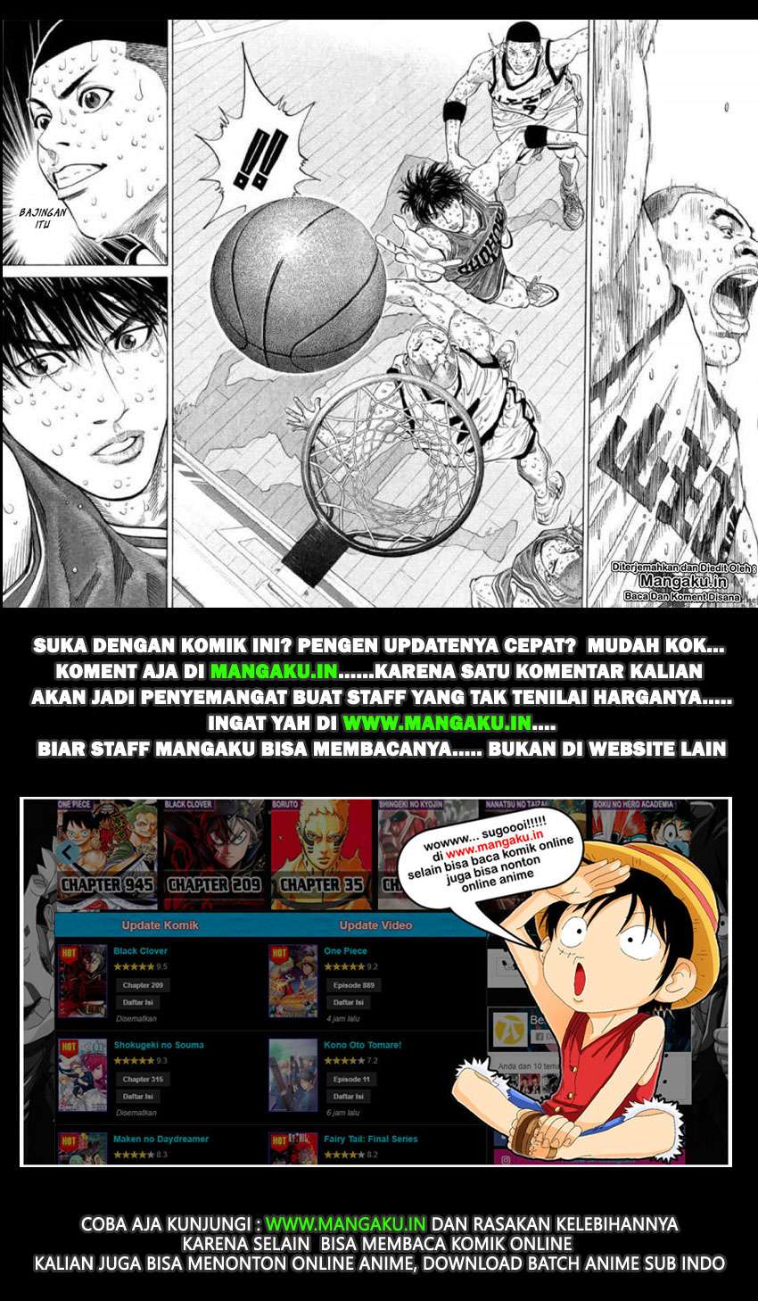 Slam Dunk Chapter 262 Gambar 17