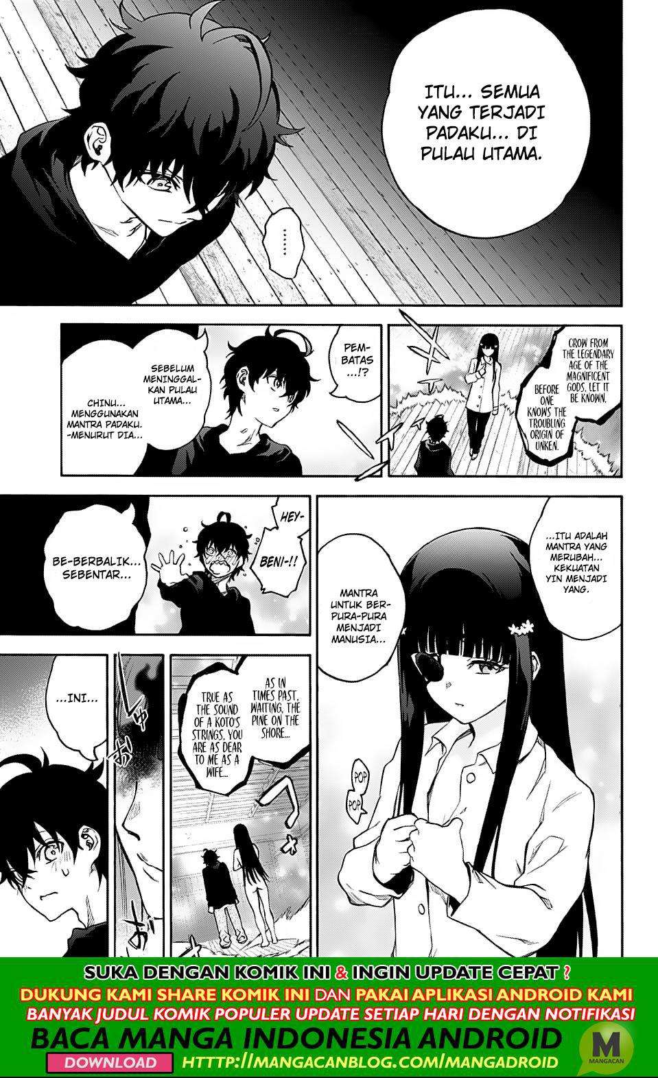 Sousei no Onmyouji Chapter 76 Gambar 26