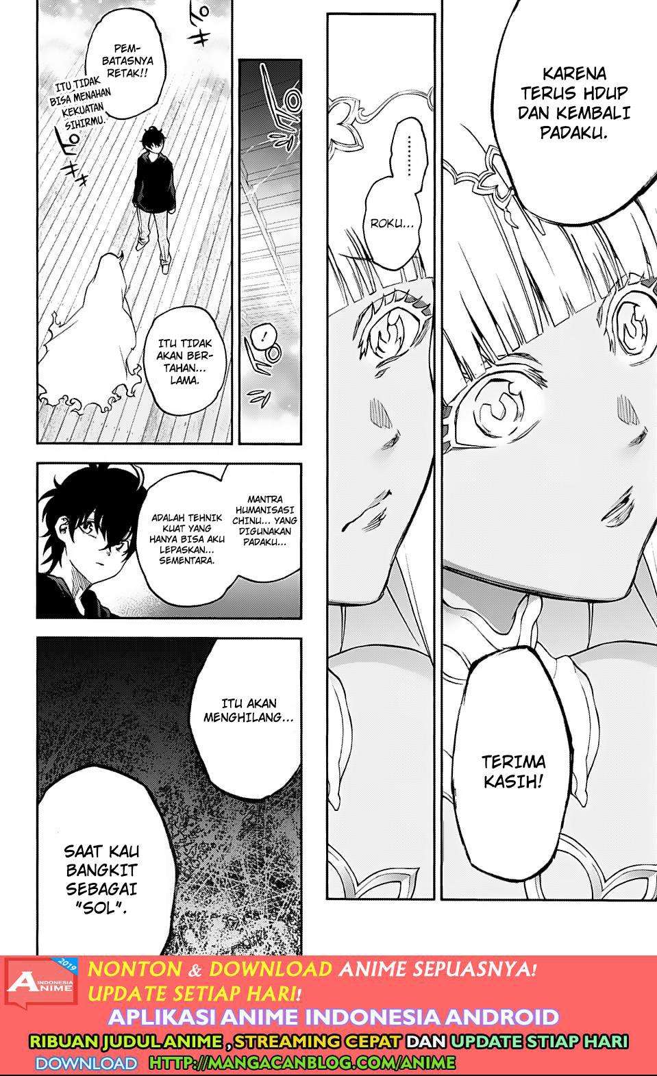 Sousei no Onmyouji Chapter 76 Gambar 29