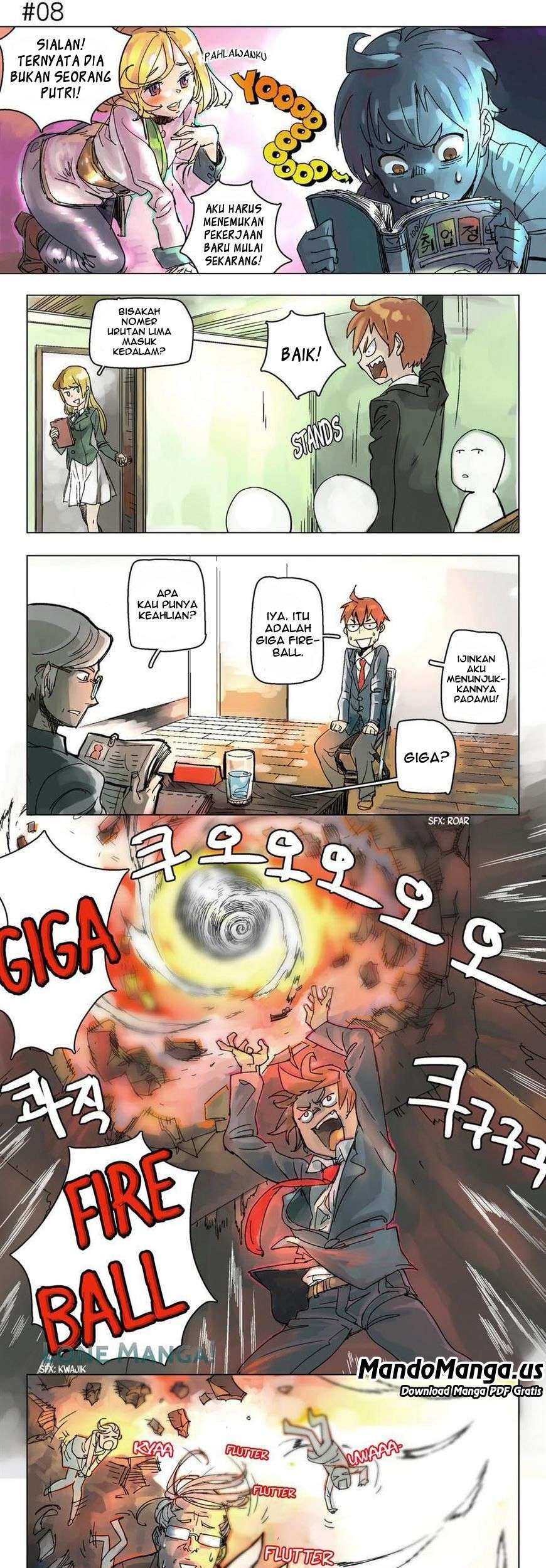 Komik 4 Cut Hero Chapter 01 gambar nomor 1