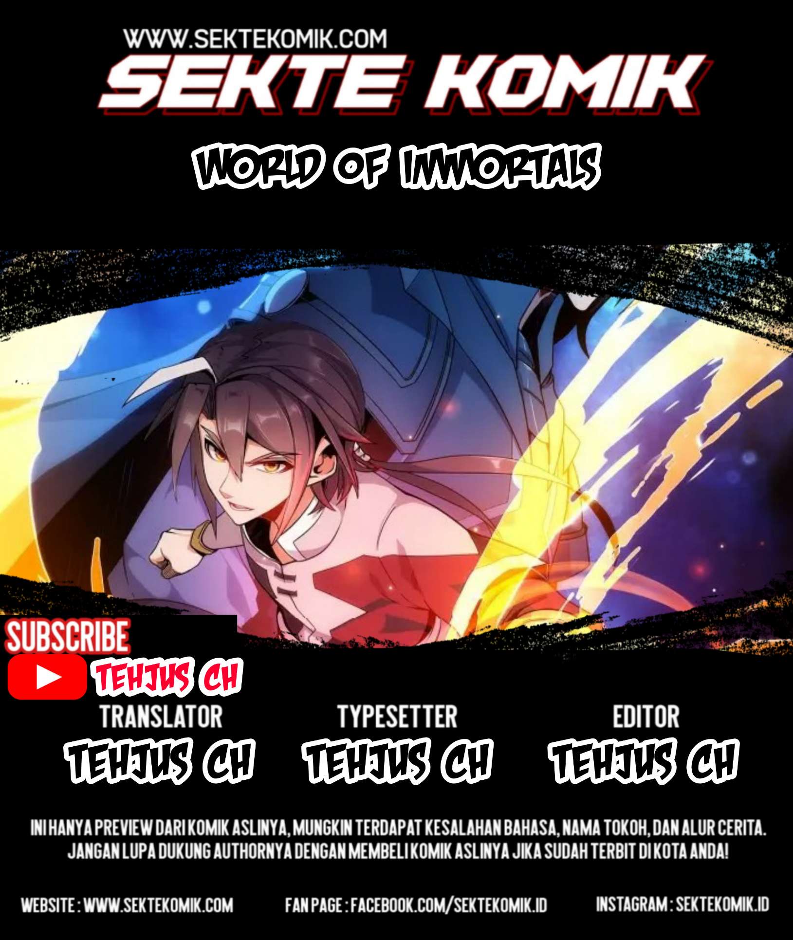 Komik World Of Immortals Chapter 01 gambar nomor 1