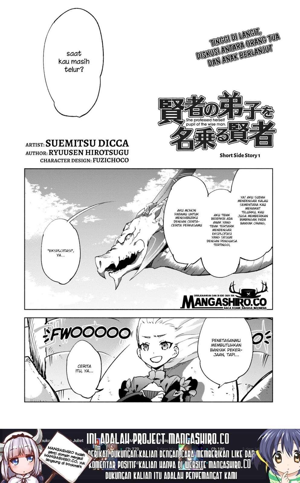 Manga Kenja No Deshi Wo Nanoru Kenja Chapter 32 gambar nomor 2