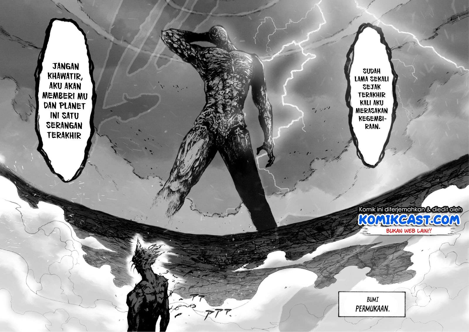 Onepunchman Saitama vs God Chapter 3.2 Gambar 5