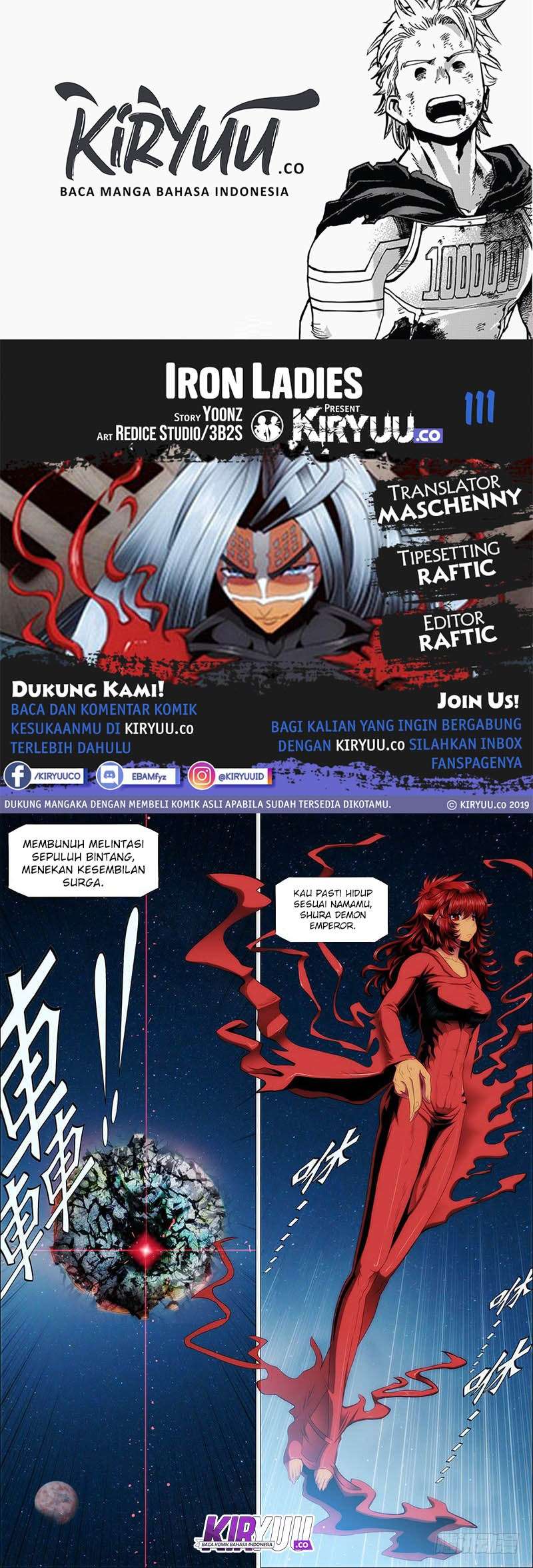 Komik Iron Ladies Chapter 111 gambar nomor 1