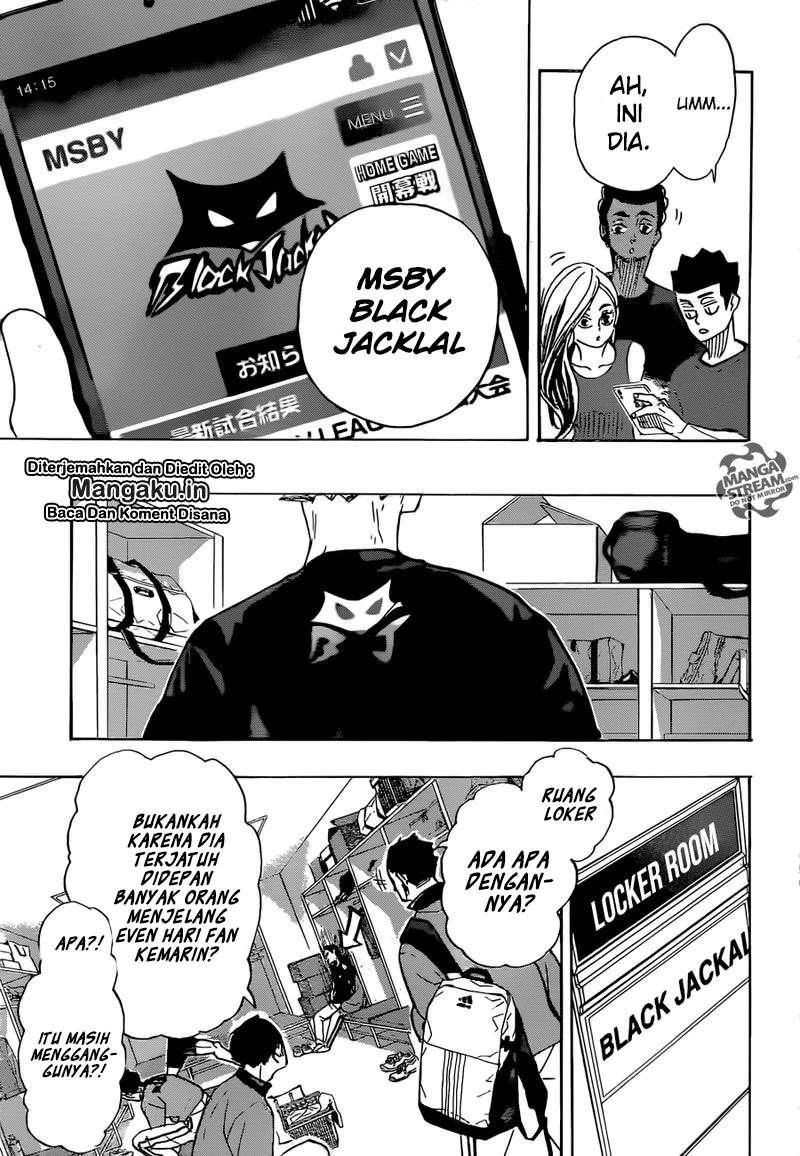 Haikyuu!! Chapter 377 Gambar 17