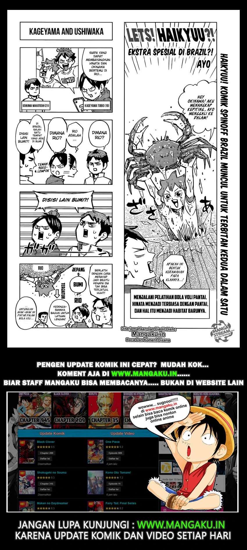 Haikyuu!! Chapter 377 Gambar 19