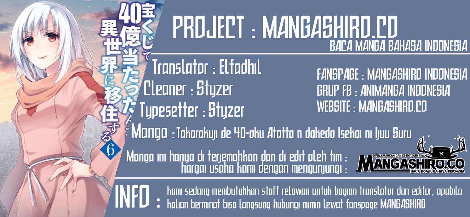 Komik Takarakuji de 40-oku Atatta n dakedo Isekai ni Ijuusuru Chapter 24 gambar nomor 1