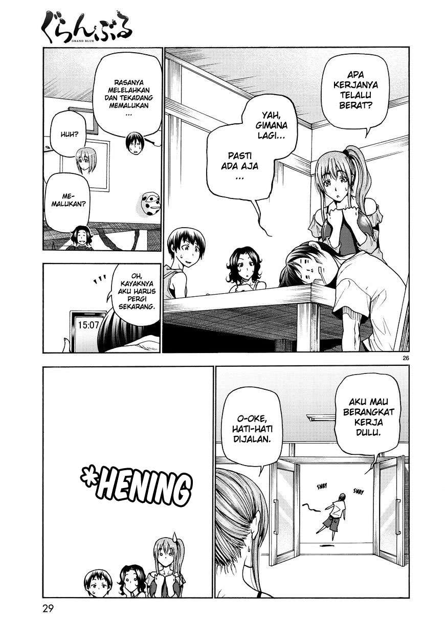 Grand Blue Chapter 34 Gambar 28