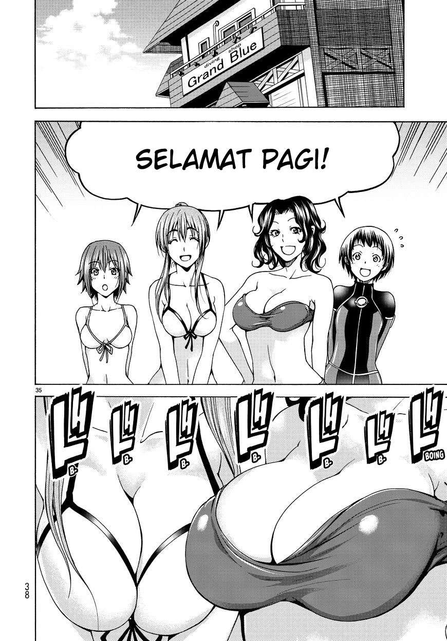 Grand Blue Chapter 34 Gambar 37