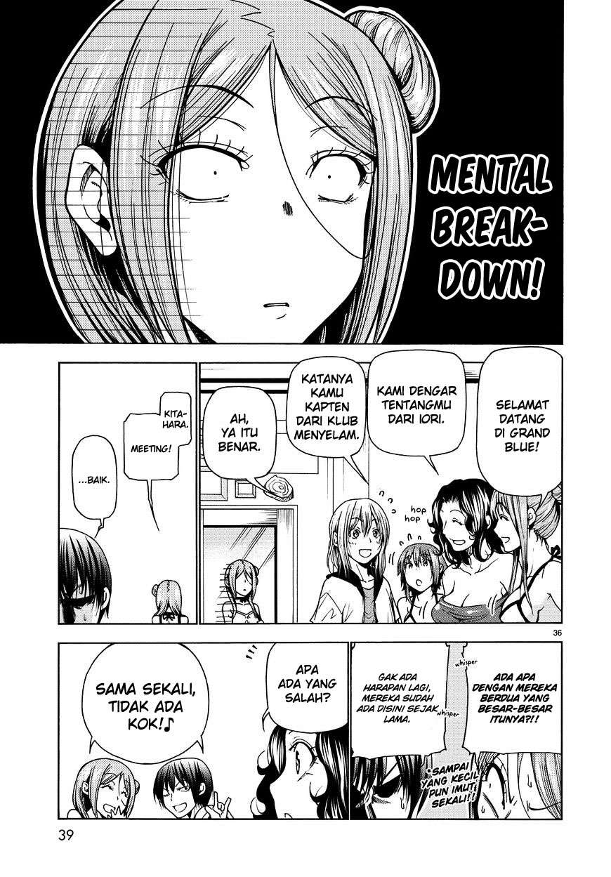 Grand Blue Chapter 34 Gambar 38