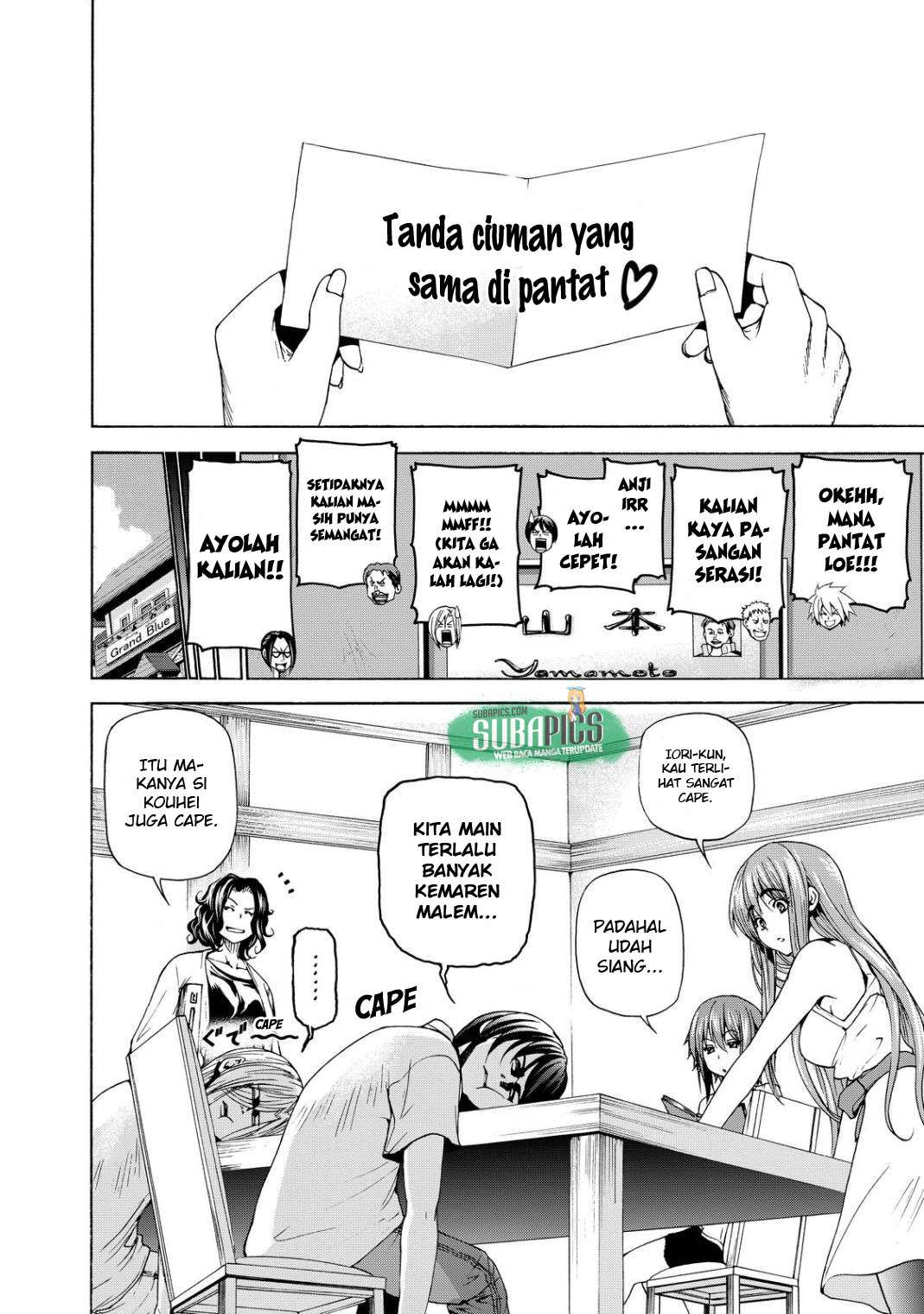 Grand Blue Chapter 28.5 Gambar 4