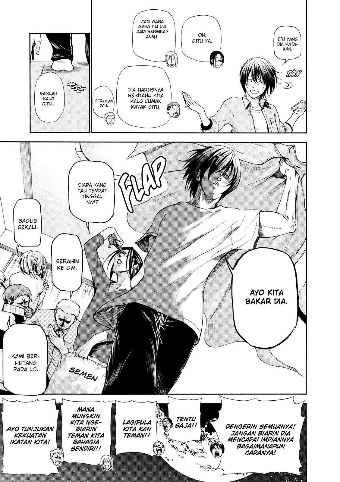 Grand Blue Chapter 21.5 Gambar 12