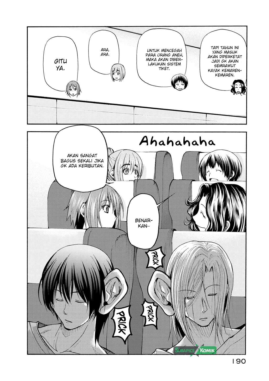 Grand Blue Chapter 21.5 Gambar 36