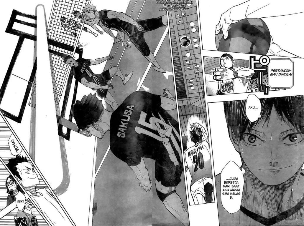 Haikyuu!! Chapter 380 Gambar 9