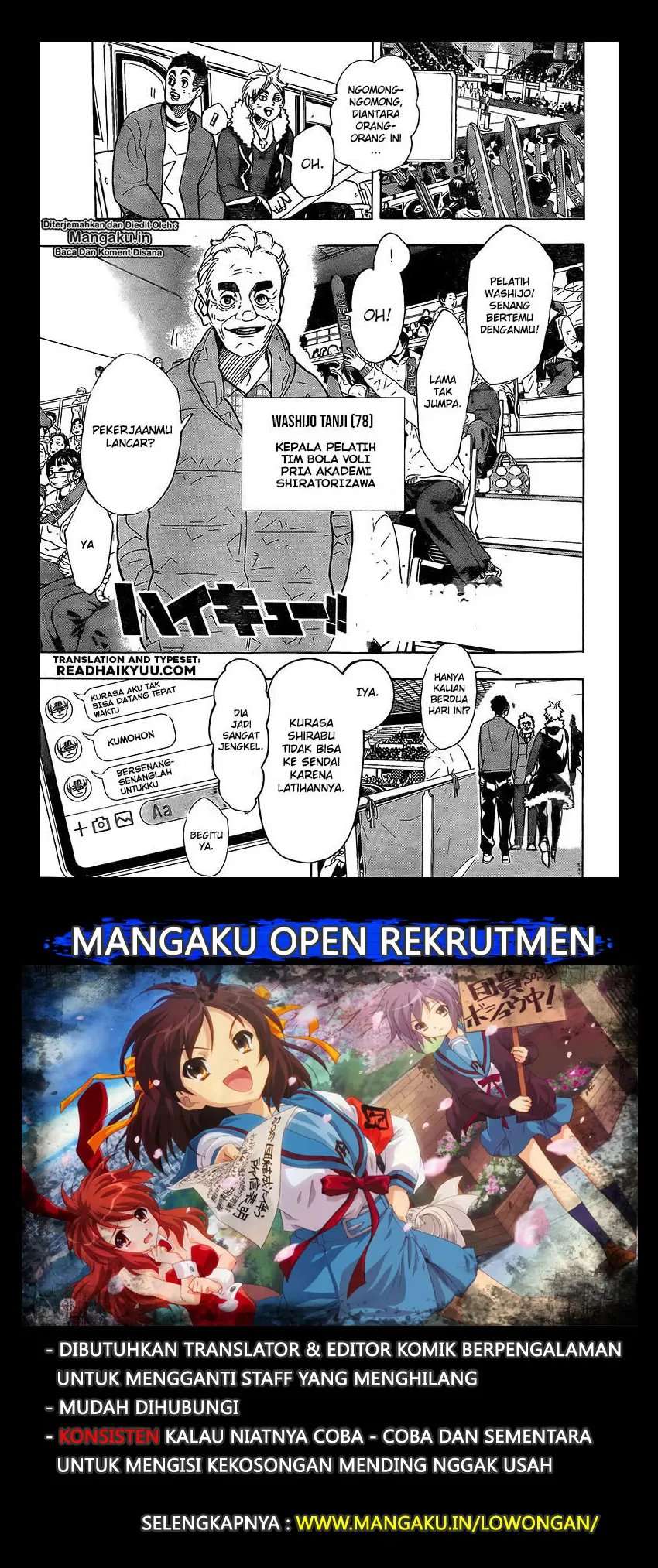 Manga Haikyuu!! Chapter 380 gambar nomor 2