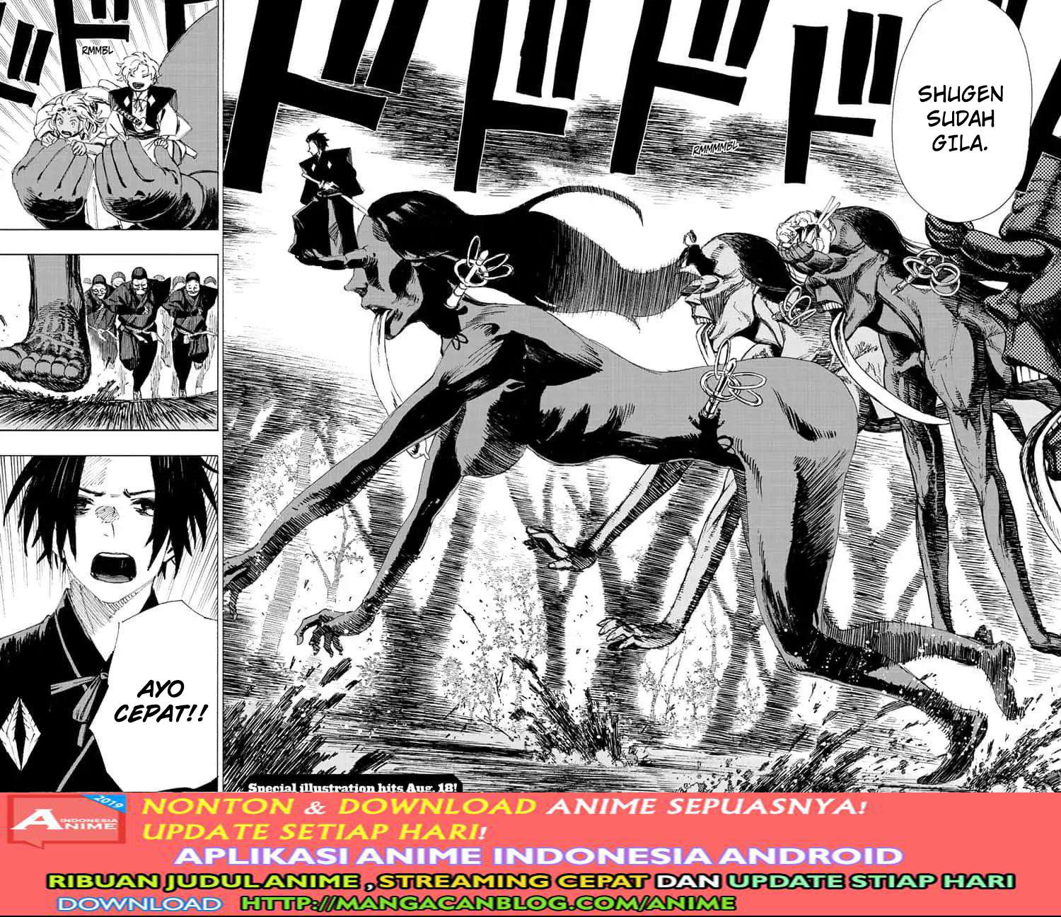 Jigokuraku Chapter 66 Gambar 16