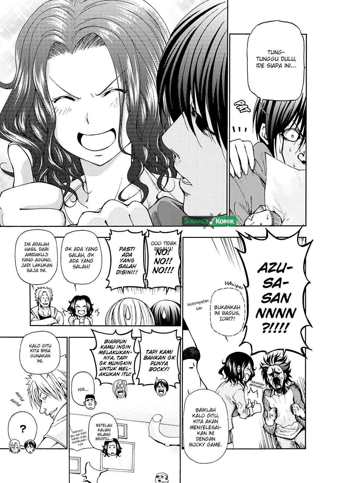 Grand Blue Chapter 12.5 Gambar 13