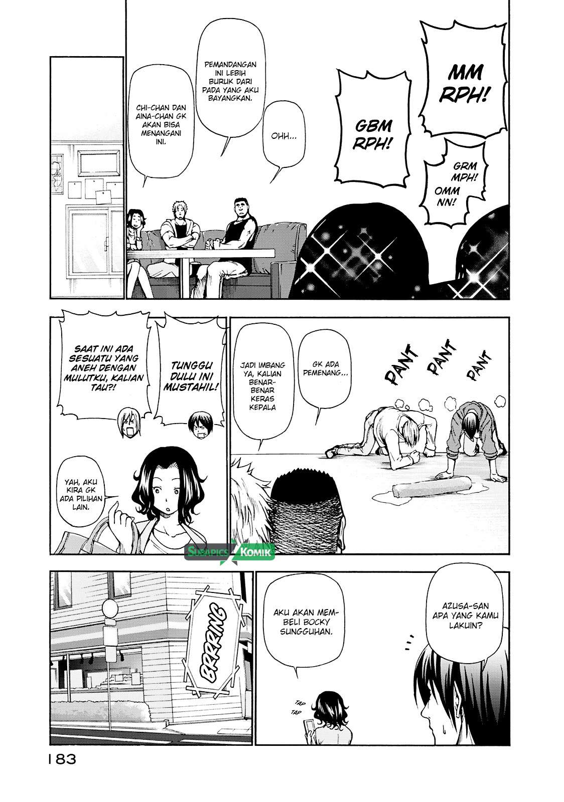 Grand Blue Chapter 12.5 Gambar 15