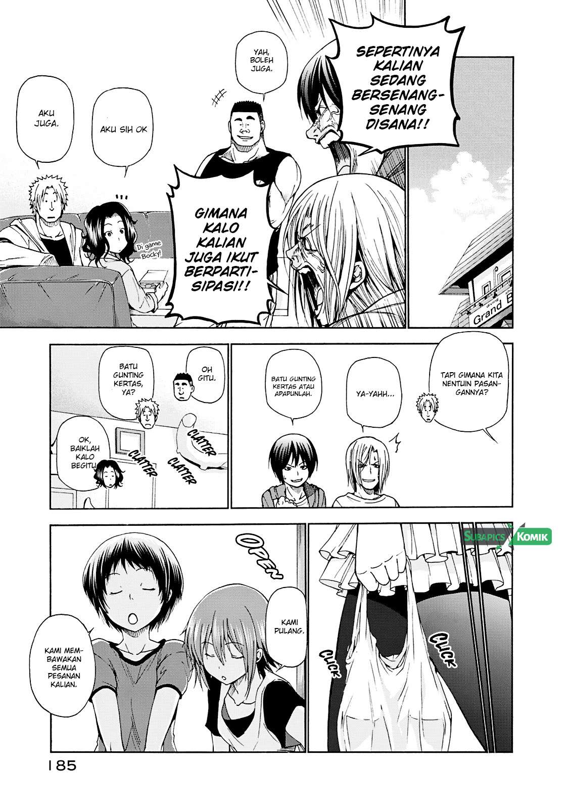 Grand Blue Chapter 12.5 Gambar 17