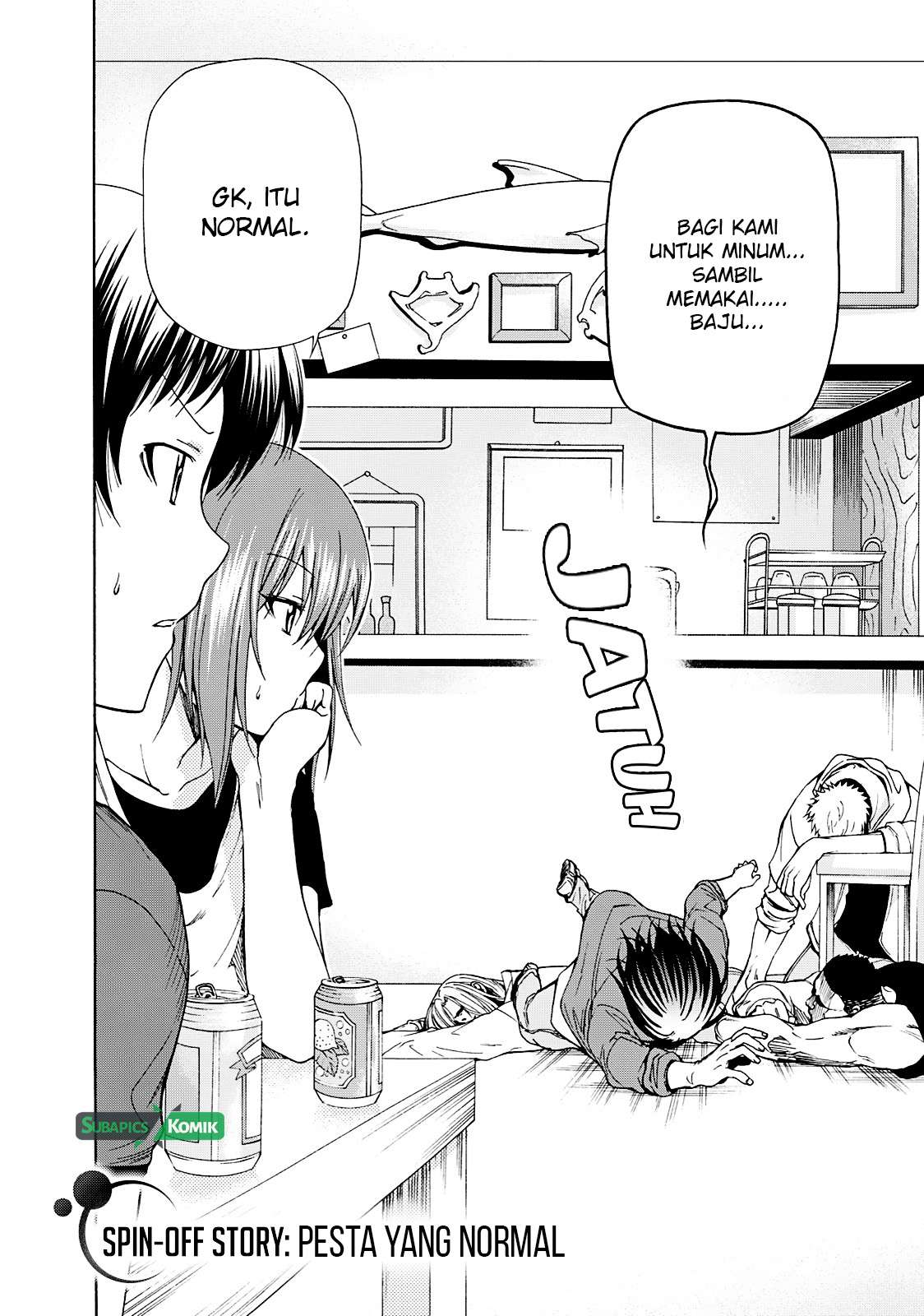 Grand Blue Chapter 12.5 Gambar 6