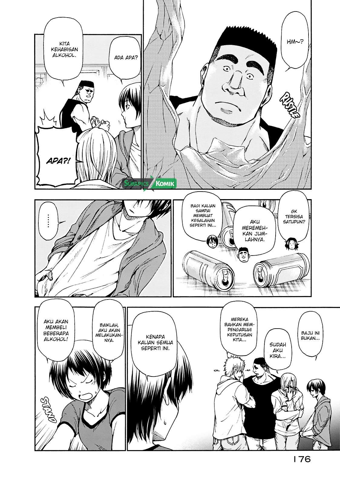 Grand Blue Chapter 12.5 Gambar 8