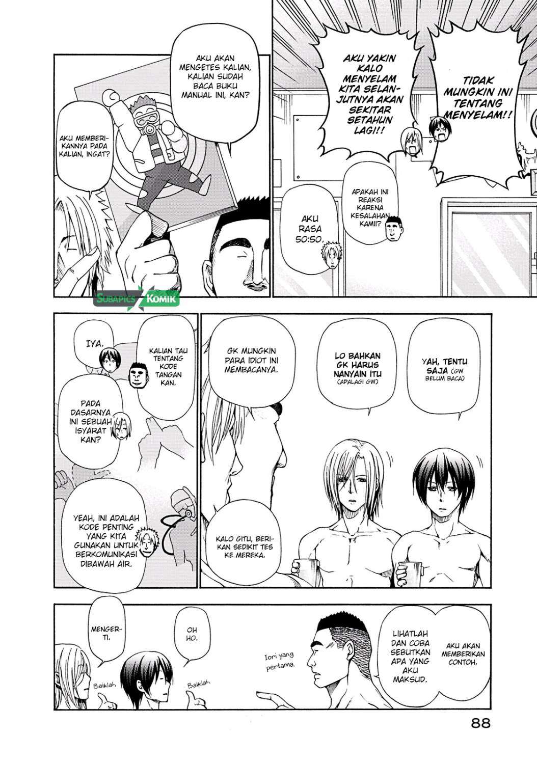 Grand Blue Chapter 11 Gambar 14