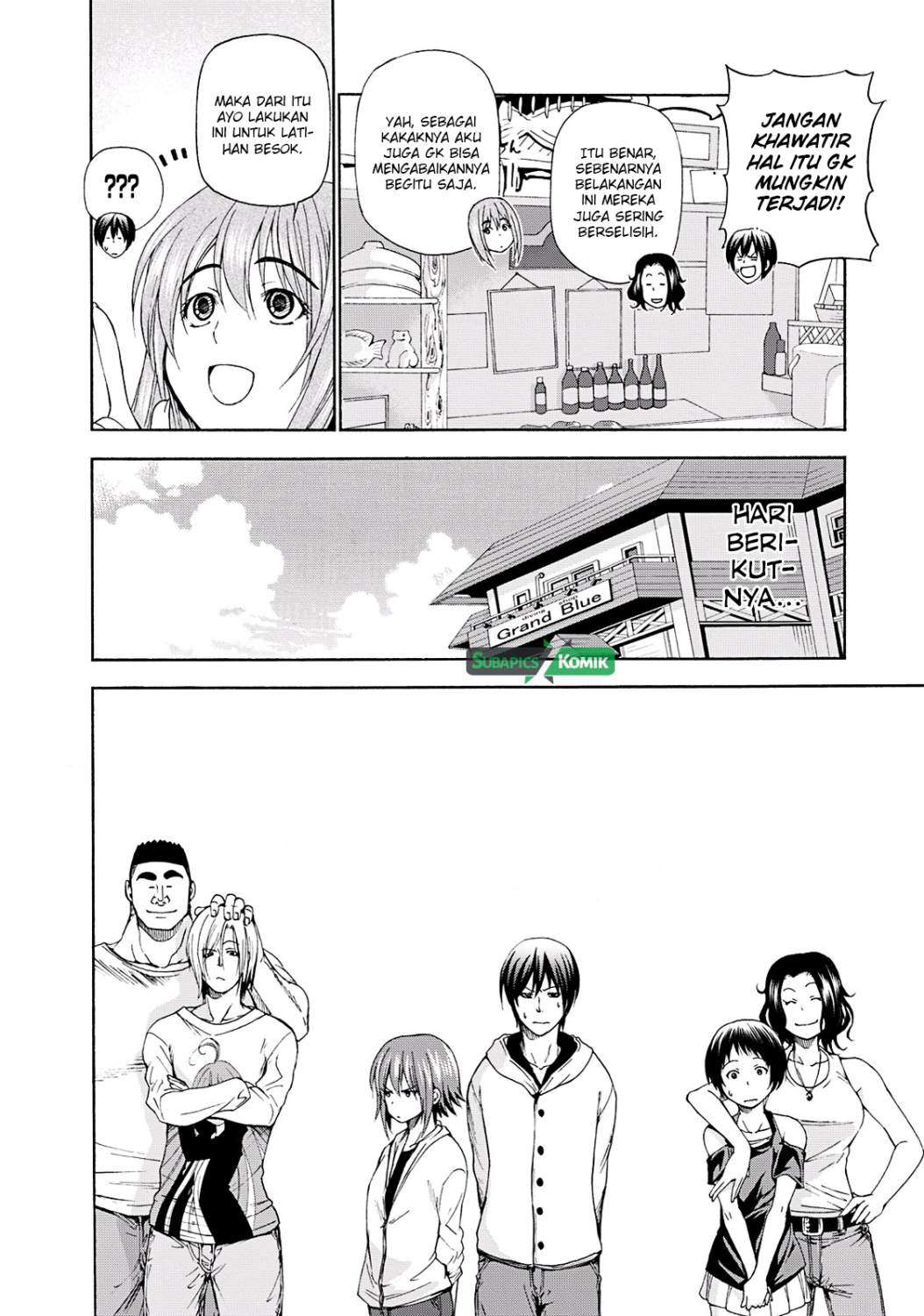 Grand Blue Chapter 11 Gambar 24
