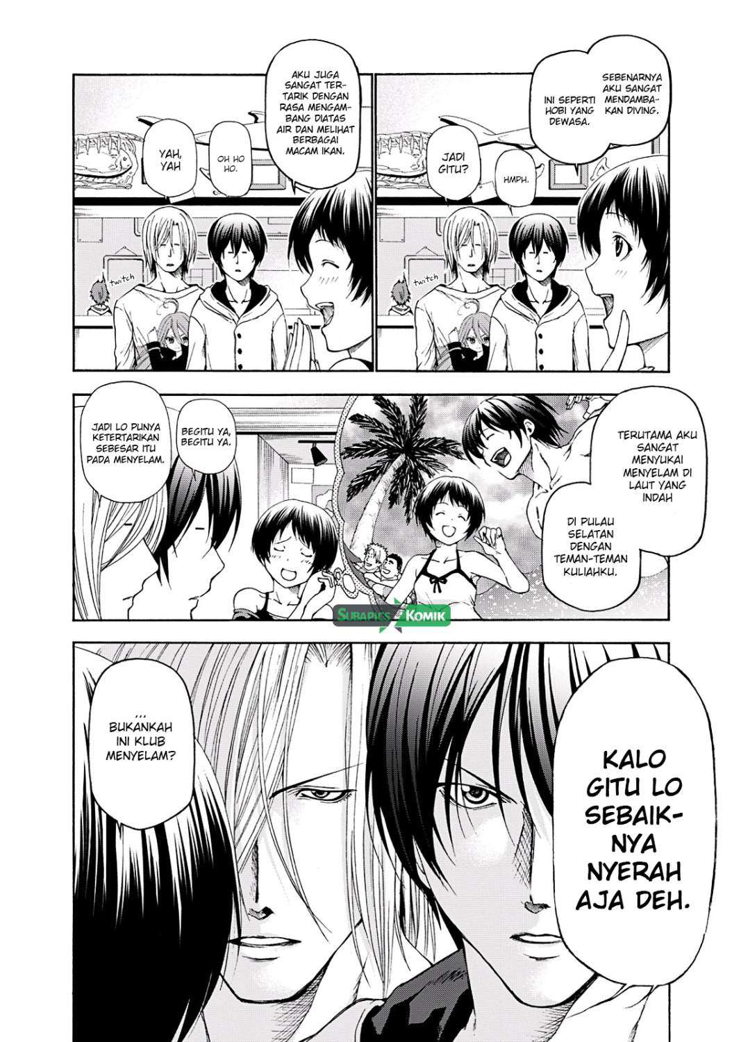 Grand Blue Chapter 11 Gambar 4