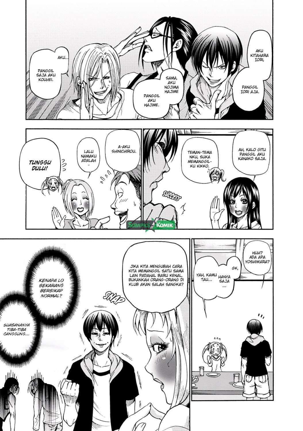 Grand Blue Chapter 10 Gambar 21