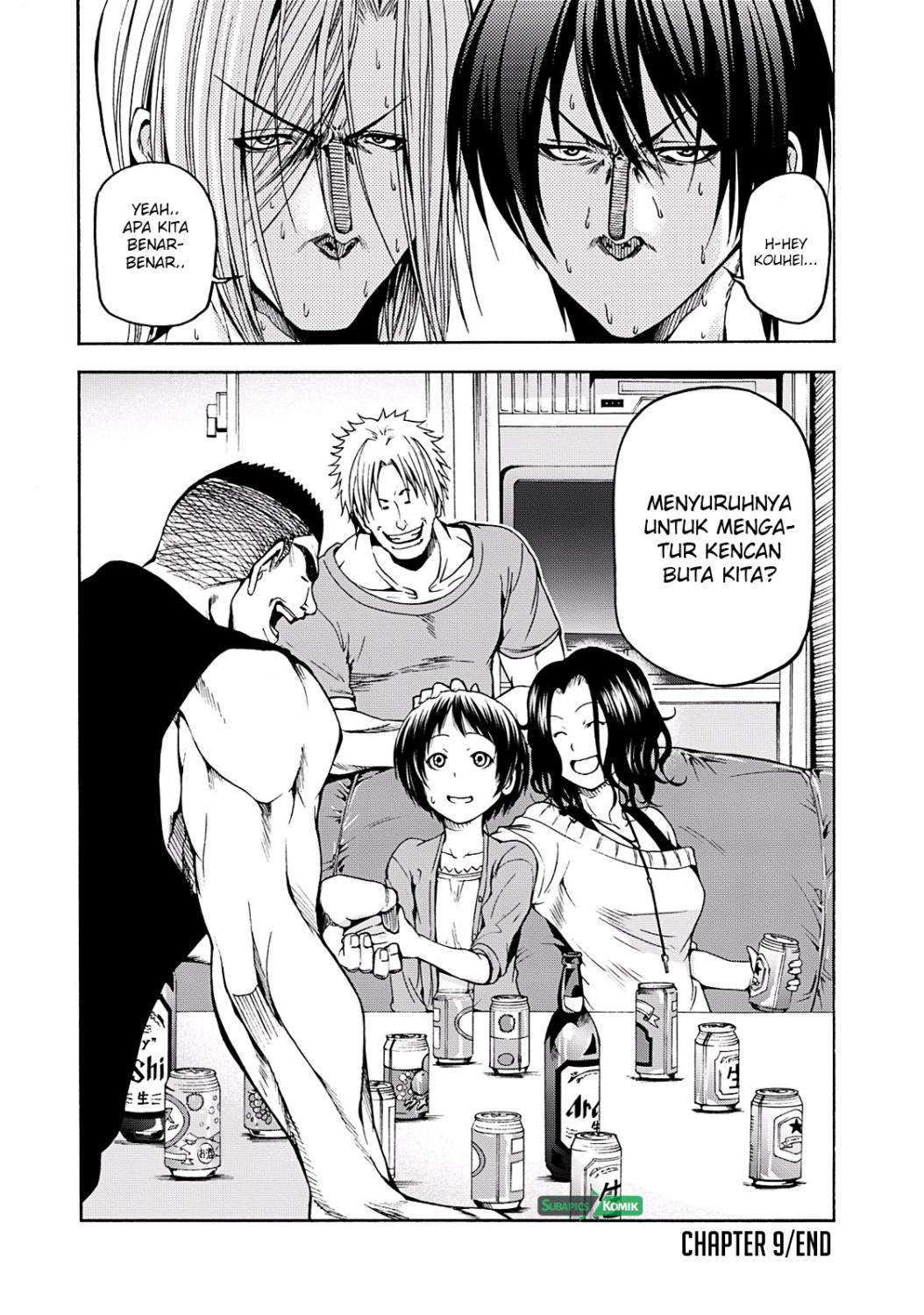 Grand Blue Chapter 9 Gambar 36