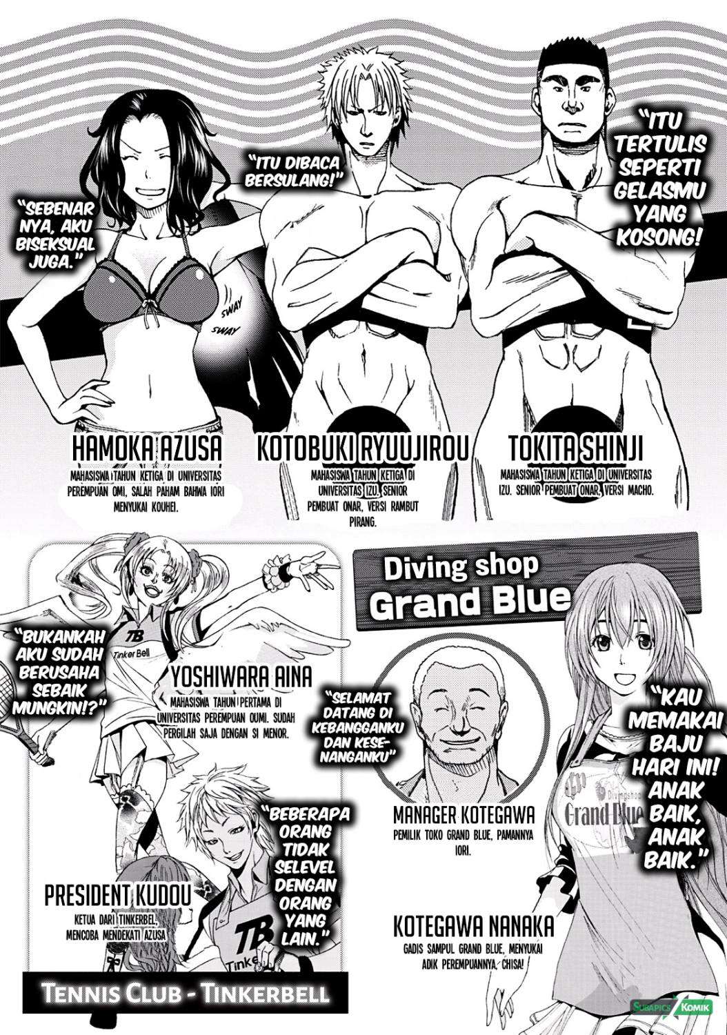Grand Blue Chapter 9 Gambar 5